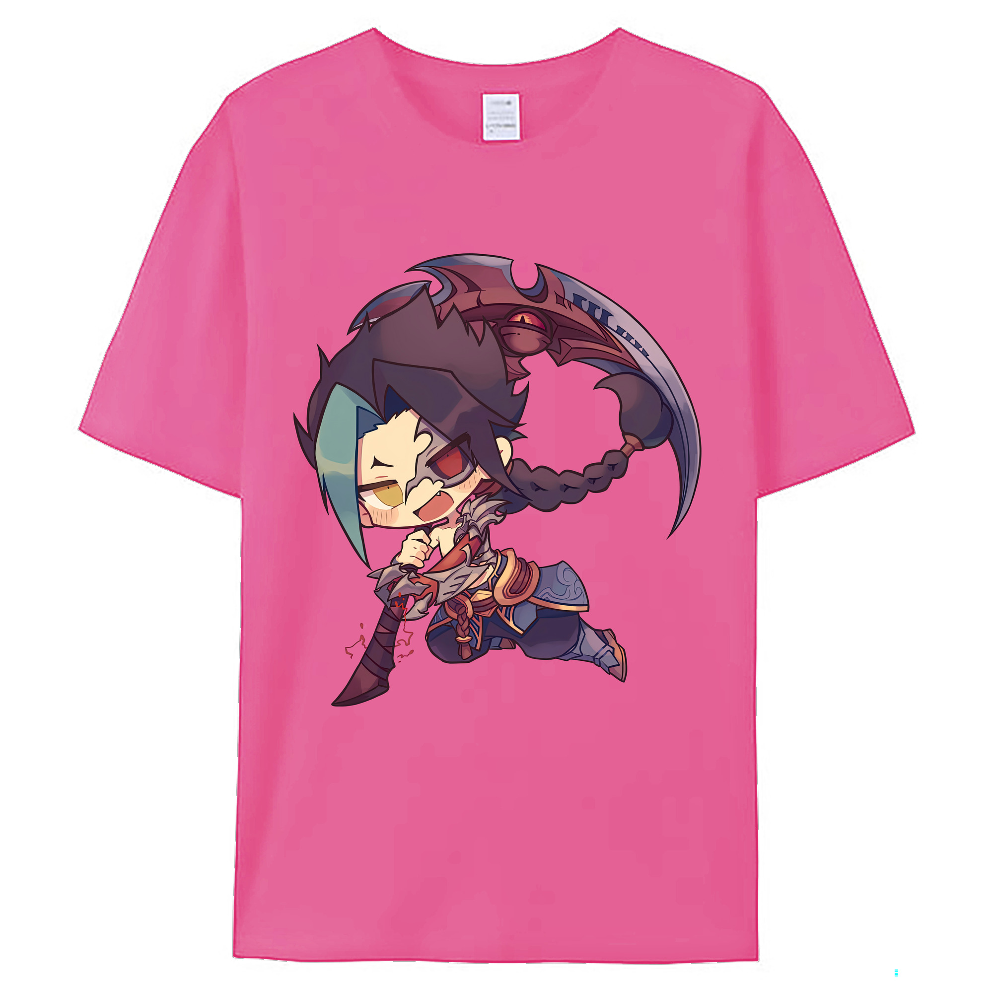 （画像用） リーグ・オブ・レジェンド League of Legends LOL レディースカジュアルプリントTシャツ（綿100％）